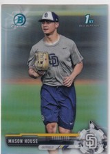 2017 BOWMAN CHROME 1ST RC REFRACTORS MASON HOUSE SAN DIEGO PADRES DRAFT S724