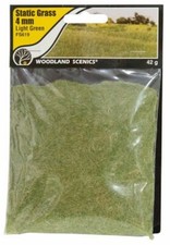 Woodland Scenics New 2024 Static Grass Light Green 4mm FS619