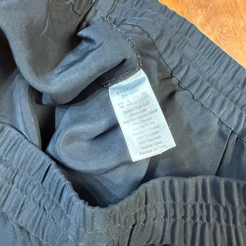 Pantalones Cortos Para Mujer Everlane Grandes Cordón Carrera Negocios A4-27 - Imagen 3 de 4