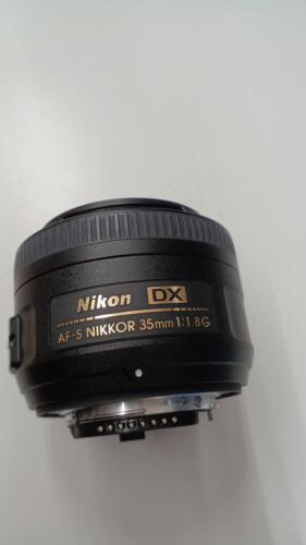 Lente Nikon Af-S Nikkor 35 mm 1,8 G - Imagen 1 de 3