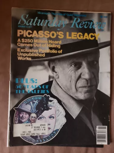 SATURDAY REVIEW November 12 1977 PABLO PICASSO ROLAND GELATT NICARAGUA