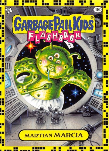 GARBAGE PAIL KIDS 2011 FLASHBACK SERIES 2 PICK-A-CARD YELLOW BASE STICKERS TOPPS - Picture 192 of 321