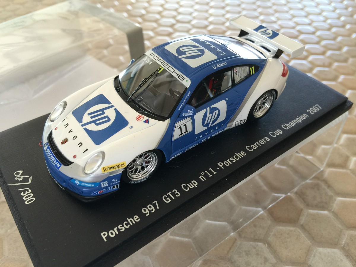 PORSCHE HP 911 997 GT3 CARRERA CUP CHAMPION 2007 1/43rd