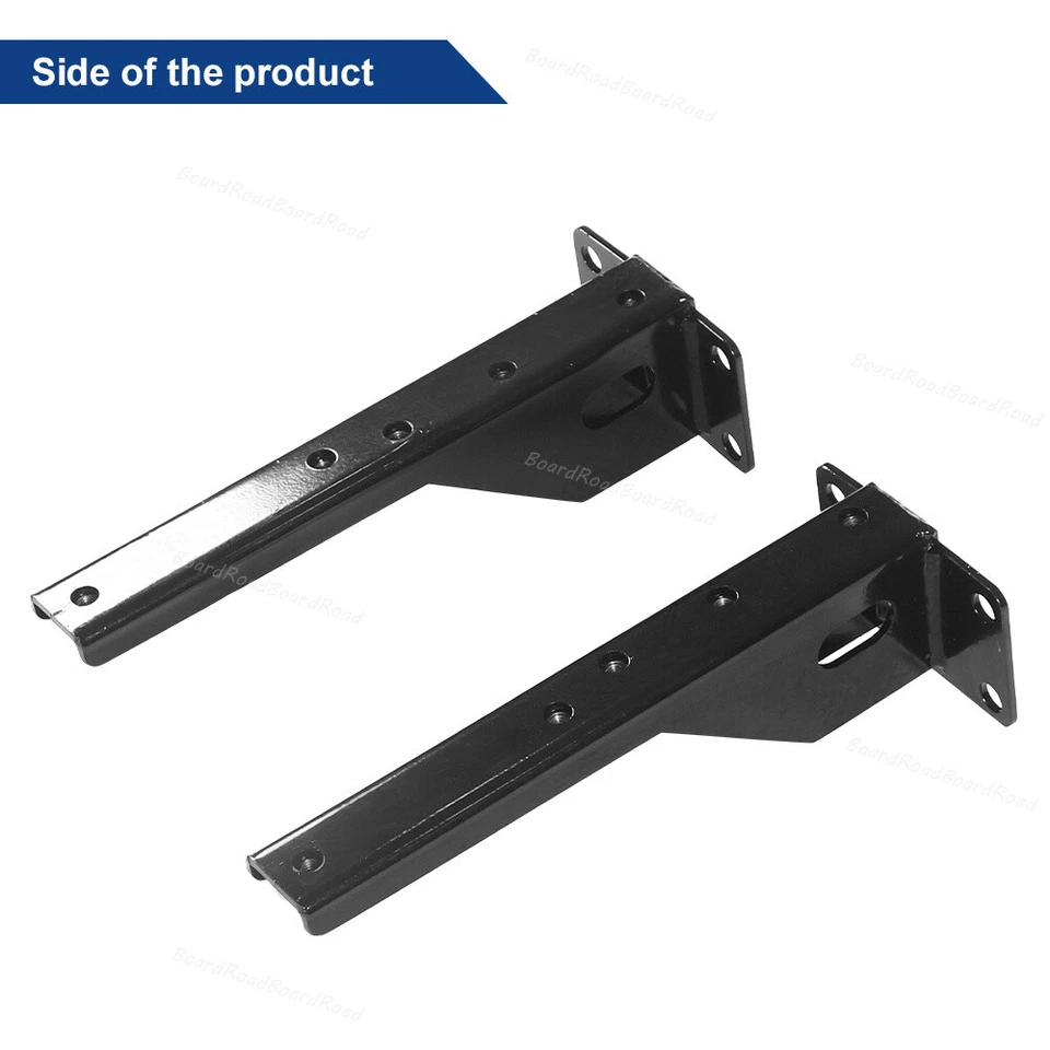 Rear Bumper Brackets Support Fits 1986-2001 Jeep Cherokee XJ Heavy Duty Upgrated - Image 3 of 4