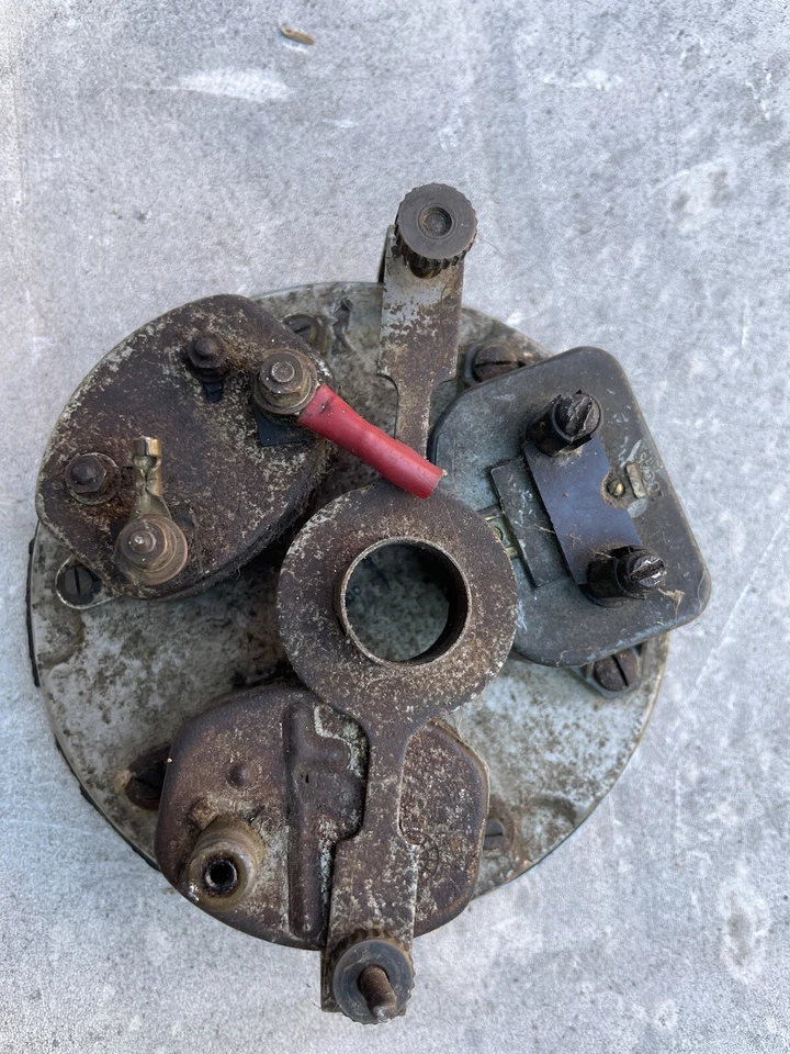 Medidor de instrumentos combinado vintage SMITHS MA amperios de aceite combustible Inglaterra Foto 3 de 3