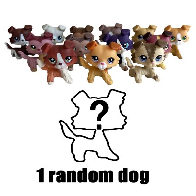 1pcs Littlest pet shop Toys bobble head collie dogs girls
