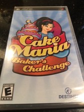 Cake Mania: Baker's Challenge (Sony PSP, 2008) Brand new Factory Sealed
