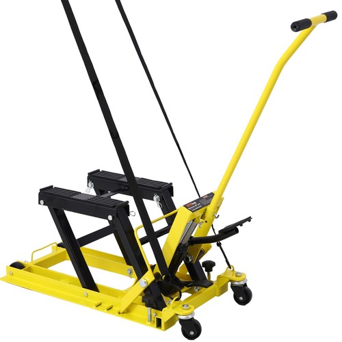 1500lbs Motorcycle ATV Hydraulic Scissor Lift Jack Dirt Bike Hoist Stand Table - Picture 17 of 17