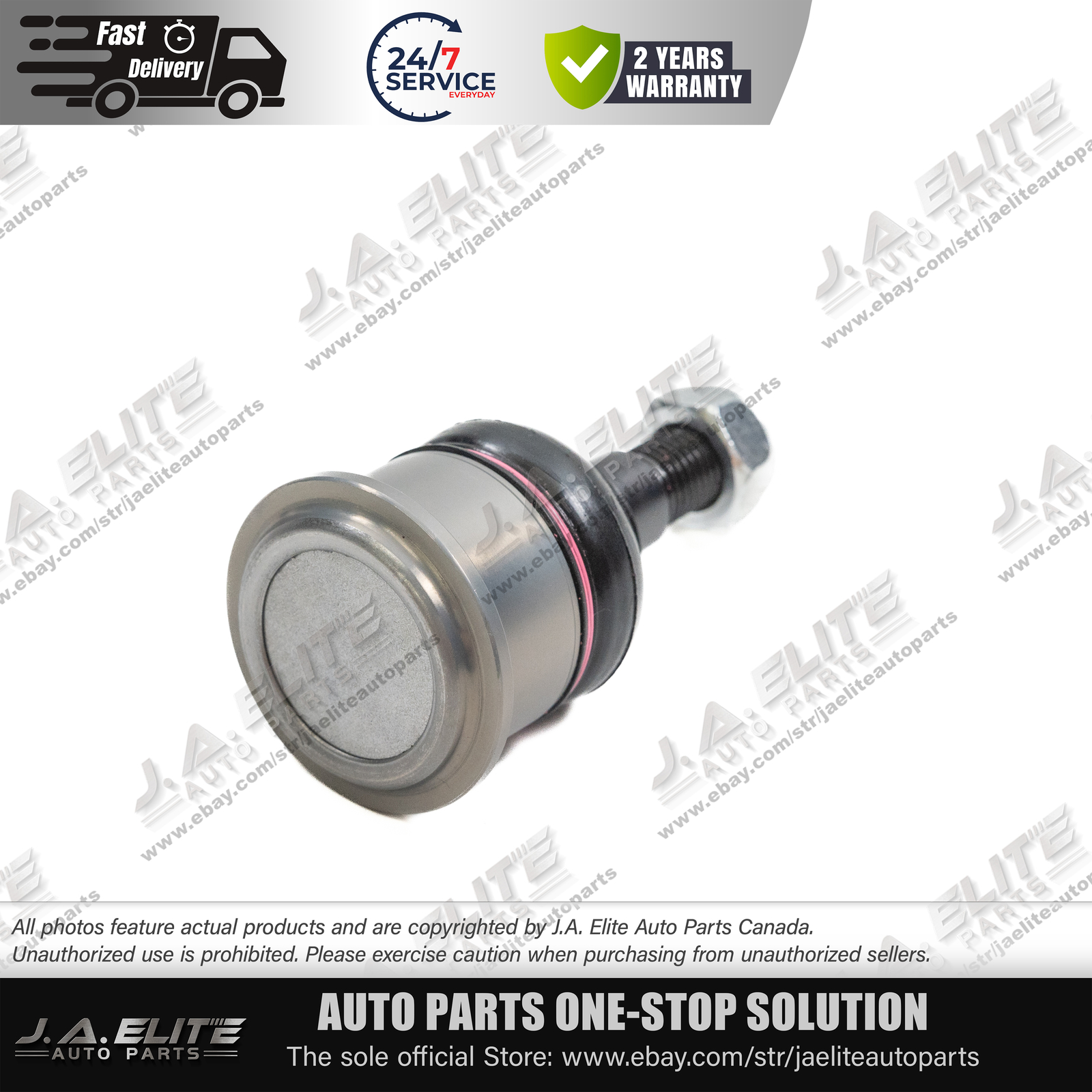 Front Upper Control Arm Ball Joint for Bentley Arnage, Rolls Royce Silver Seraph