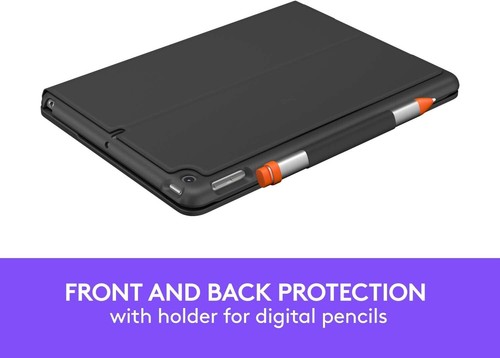 Logitech Slim Folio Keyboard Case for iPad (7th, 8th & 9th gen) - Refurbished - Picture 6 of 9