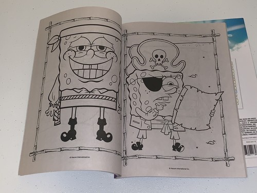 SpongeBob SquarePants Books 'Jumbo Coloring Activity' & 'Paint with Water' 2 Pc - Picture 4 of 9
