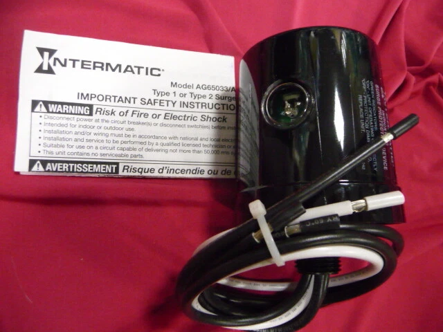 Intermatic AG6503C3 Surge Protector, Black - Image 2 of 4
