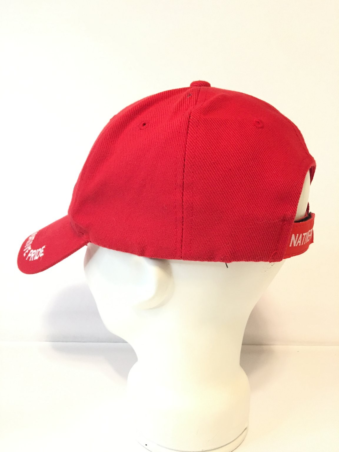 Native Pride Red Adjustable Baseball Cap Men's EG… - image 4