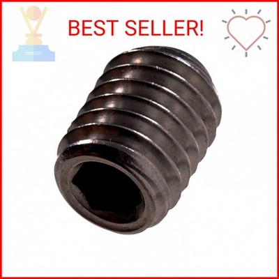 The Hillman Group 332222 1/4-20 X 3/8 Socket Head Set Screw, Cup Point, 100-Pack