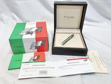 Montegrappa Italy 150Th Anniversary Ballpoint Pen Silver