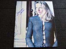 DOMINIQUE SANDA signed Autogramm signiert auf 20x25 cm Zeitungsfoto InPerson