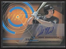 2014 TOPPS JAKE MARISNICK TRAJECTORY AUTO RC ROOKIE