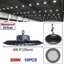200W UFO Led Shop Lights Commercial Warehouse Garage Factory Industrial Lights