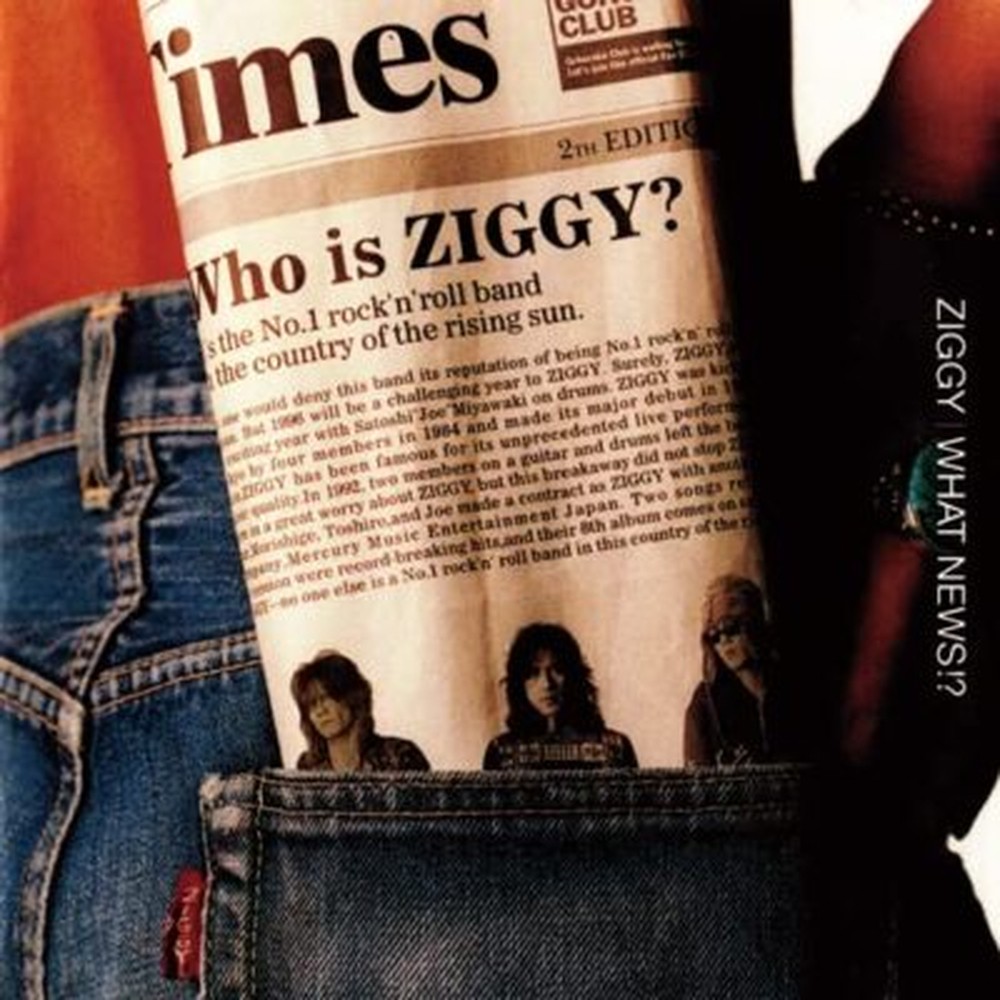 ZIGGY-WHAT NEWS!?-CD Ltd/Ed Japan