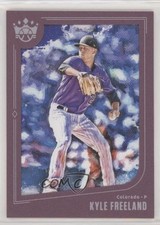 2019 Panini Diamond Kings Plum Framed Kyle Freeland #53 3l7