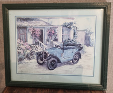 Konvolut 2 Vintage Rahmen - Oldtimer - 27x22 cm, inkl. Glas