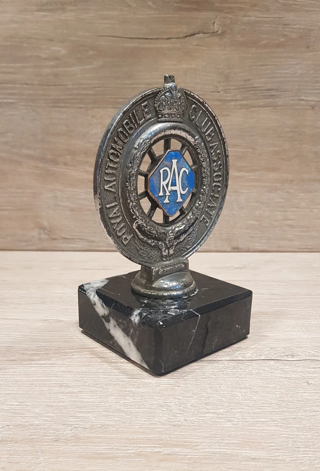 Vintage RAC (Type 4) Associate Member Radiator / Grille Badge, dated 1929-1932 - Image 4 of 4