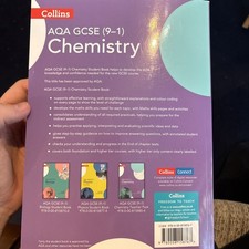 AQA GCSE Chemistry 9-1 Student Book by Ann Daniels (2016, Trade Paperback)