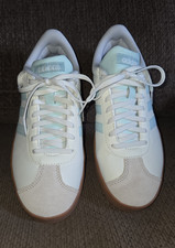 adidas VL Court Base Womens Sneakers White Li...