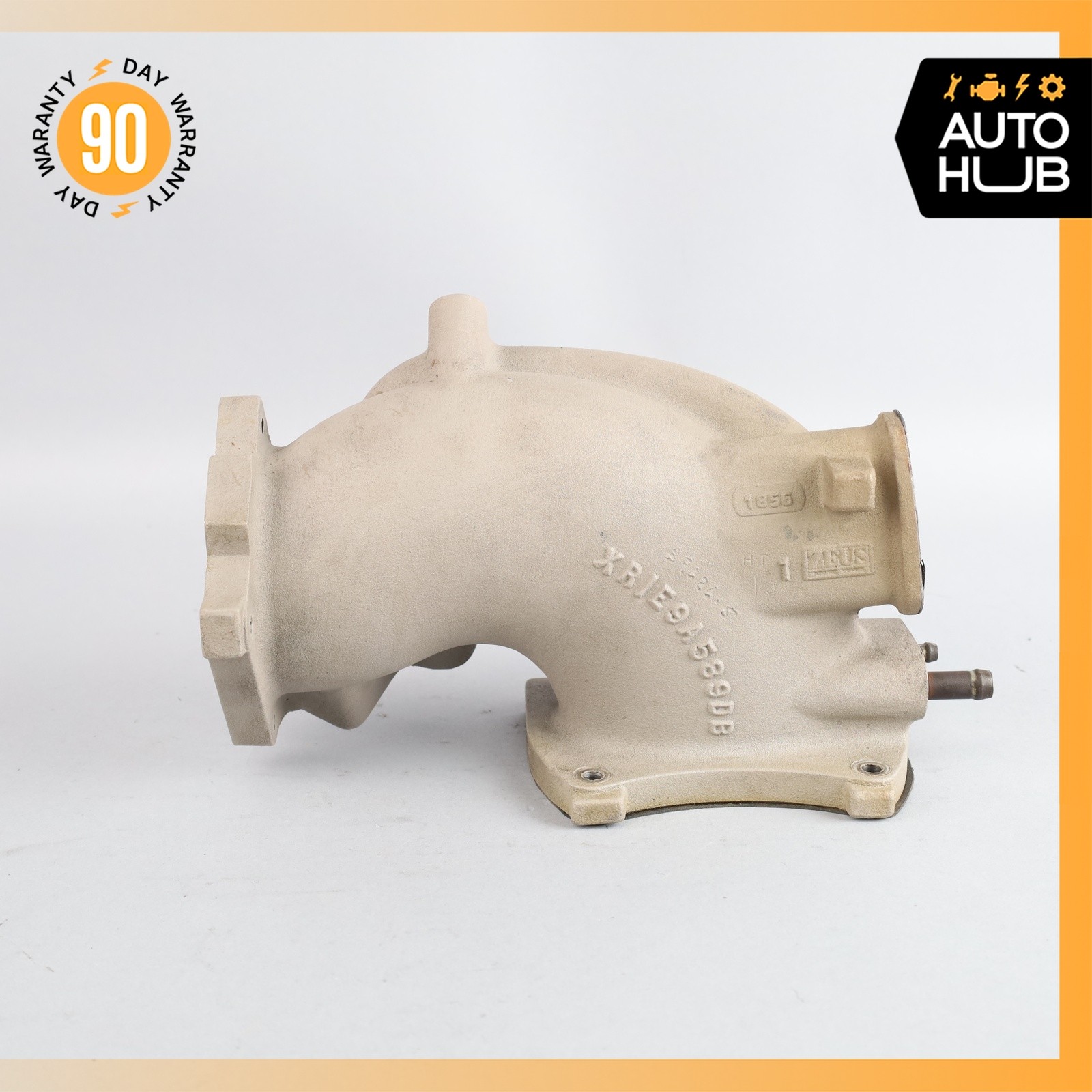 00-04 Aston Martin DB7 Vantage 5.9L Left Engine Throttle Body Adapter OEM 38k