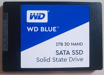 Western Digital 1 TB SATA SSD 2,5'' Blue 3D NAND WDS100T2B0A
