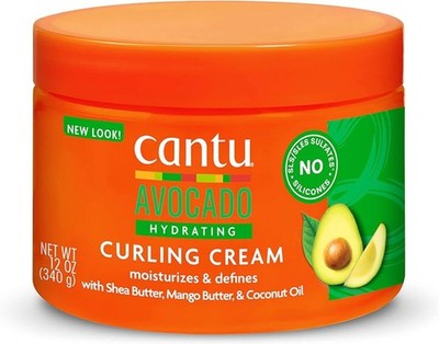 Cantu Avocado Feuchtigkeitsspendende Lockencreme mit Sheabutter & Kokosöl 340g