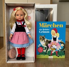 Muñeca Paola Reina Caperucita Roja + Libro Cumpleaños Regalo Navidad ¡Nueva!