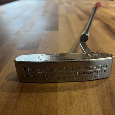 RH Scotty Cameron Studio Style Newport 2 Putter 33” Steel Shaft | eBay