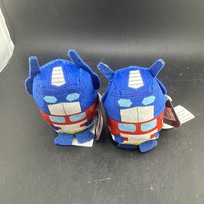 Transformers PodPals Optimus Prime Plush Lot of 2 Mini Plush w/ Tags