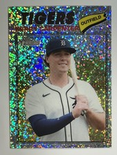 2026 Topps Heritage - Kerry Carpenter #343 Chrome Silver Sparkle Refractor