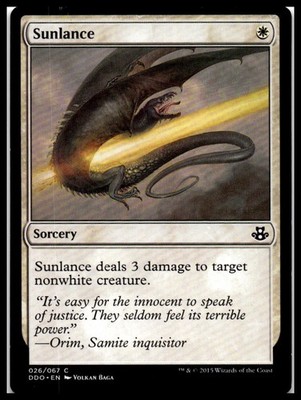 Sunlance C Duel Decks: Elspeth vs. Kiora 26 - MTG