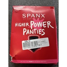 SPANX sculpt Seamless Power High-Waisted Brief Black XL Black 2746