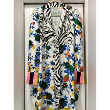 MSGM DRESS MIXED PRINT  MILANO ITALY SIZE 40