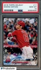 2018 Topps Holiday #17 Shohei Ohtani Angels RC Rookie PSA 10 GEM MINT