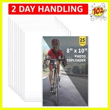 25-Pack 8 x 10 Inch Toploaders - Crystal Clear Plastic Holders, Sheet Protec...
