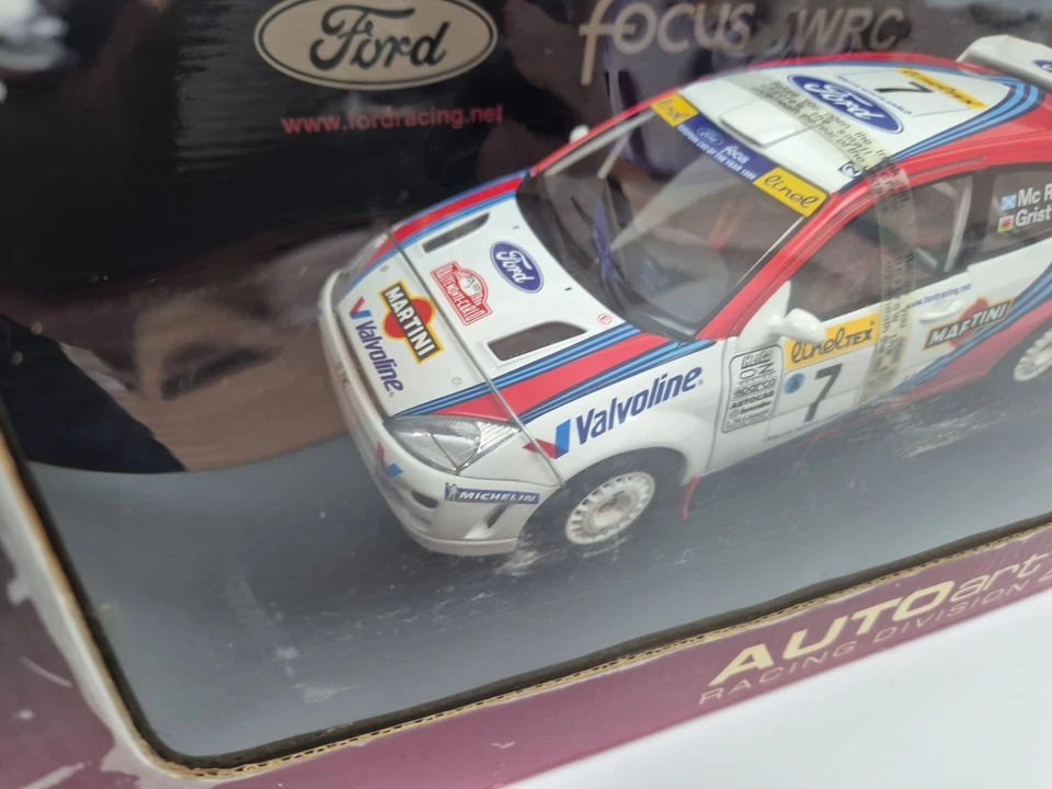 AUTOart - Auto Art - 1:18 - Ford Focus WRC monte Carlo 1999 - En Boite - Photo 3/4