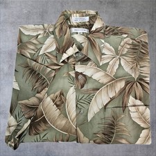 Vintage Pierre Cardin Medium 80s Hawaiian Print Short Sleeved Shirt Korea O31