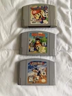N64 Game lot: Mario Party, Diddy Kong racing, Star Wars: Rogue Squadron