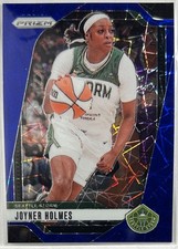 2024 Panini Prizm WNBA #9 Joyner Holmes Blue Velocity Prizms