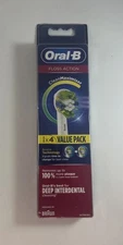 Oral-B Floss Action Clean Maximiser Electric Toothbrush Replacement Heads 4pk
