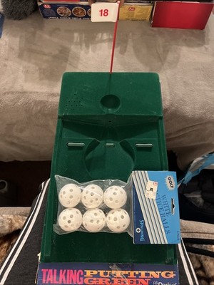 Talking Putting Green Auto Return Preowned Tested Works