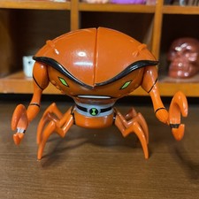 2008 Ben 10 Brainstorm Bandai 4" Figure Alien Cartoon Network