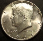 1964-D Kennedy Half Dollar - Uncirculated Coin