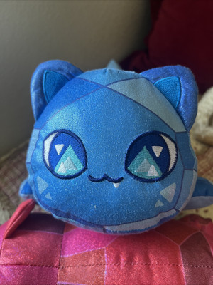 2024 Aphmau MeeMeows LARGE PLUSH 11'' Mystery SAPPHIRE Blue Cat PURRRFECT!!!