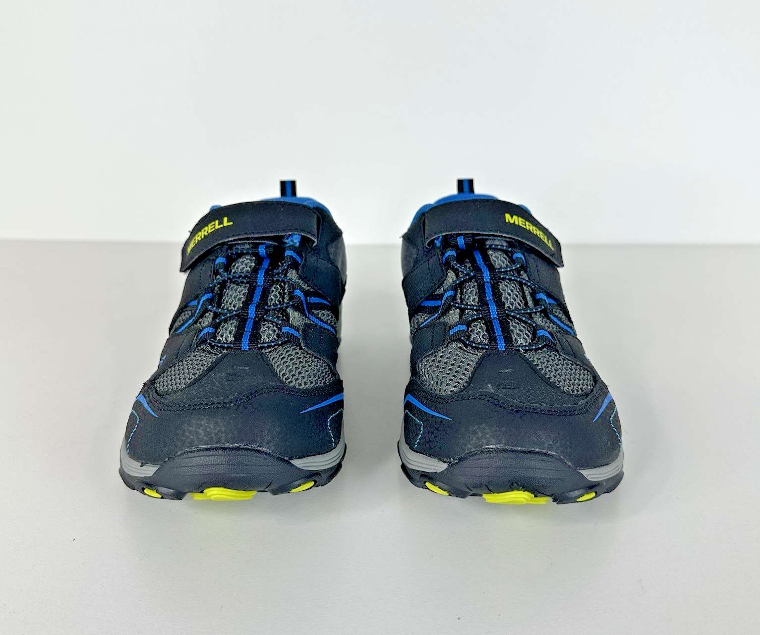 Merrell M Trail Chaser nero grigio blu scarpe sneakers trekking stivali ragazzo giovane 5M